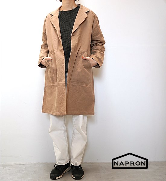 ★30%off【NAPRON】ナプロン Unisex Atelier Work Coat ”3Color"