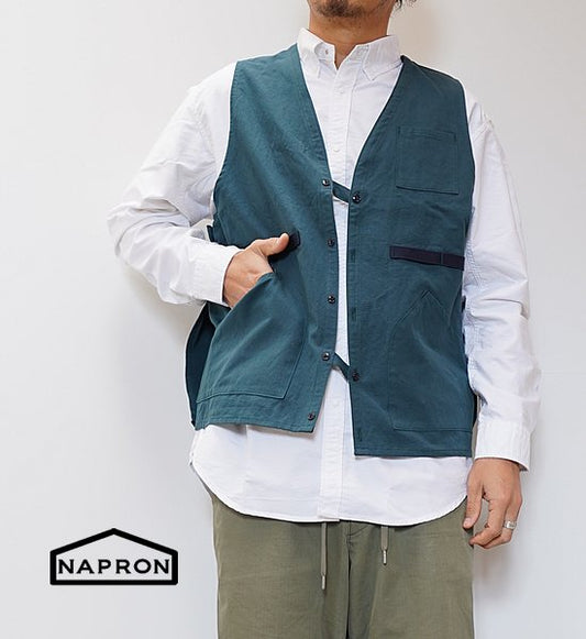 ★30%off【NAPRON】ナプロン Unisex Hunting Vest Apron ”3Color"