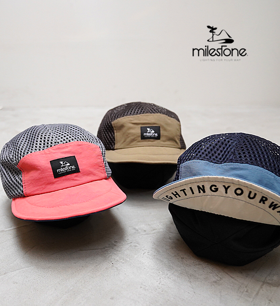 【milestone】マイルストーン Original Cap "6Color" ※ネコポス可