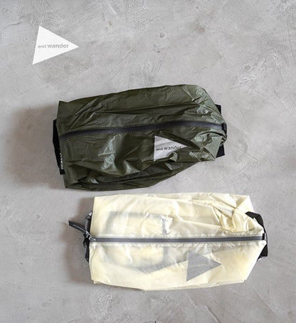 【and wander】アンドワンダー sil stuffsack medium ”2Color” ※ネコポス可