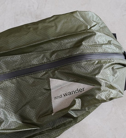 【and wander】アンドワンダー sil stuffsack medium ”2Color” ※ネコポス可