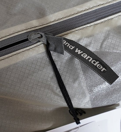 【and wander】アンドワンダー sil stuffsack medium ”2Color” ※ネコポス可