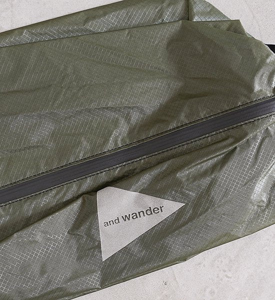 【and wander】アンドワンダー sil stuffsack large ”2Color” ※ネコポス可