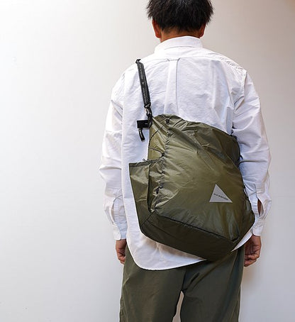 【and wander】アンドワンダー sil tote bag "3Color"