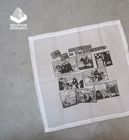 【Mountain Research】マウンテンリサーチ Handkerchief "White" ※ネコポス可