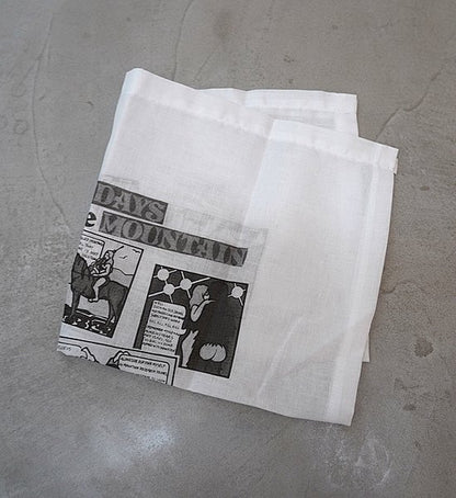 【Mountain Research】マウンテンリサーチ Handkerchief "White" ※ネコポス可