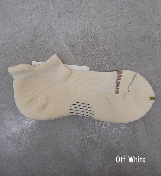 【and wander】アンドワンダー wool short socks "3Color" ※ネコポス可