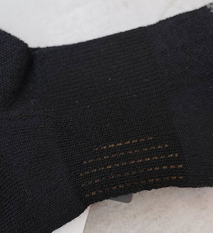 【and wander】アンドワンダー wool short socks "3Color" ※ネコポス可