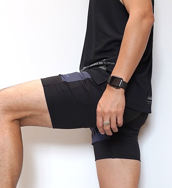 【patagonia】パタゴニア ｍen's Endless Run Shorts "Black" ※ネコポス可