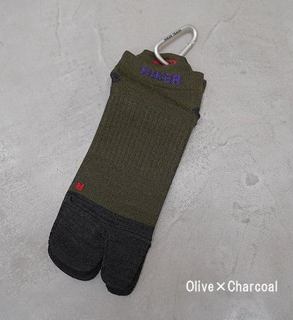 【HIKER TRASH】 ハイカートラッシュ Zen Socks��Hike＆Run" "4Color" ※ネコポス可