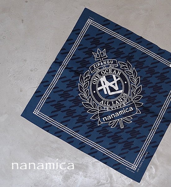 【nanamica】ナナミカ  Bandana "Blue Check" ※ネコポス可