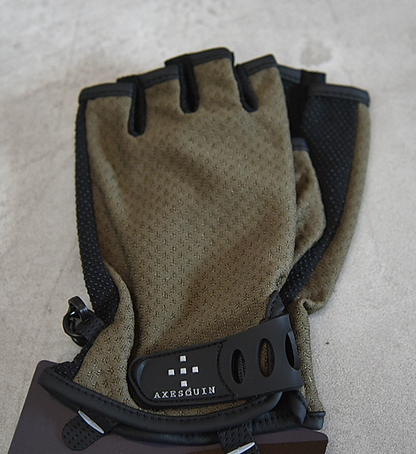 【AXESQUIN】アクシーズクイン UV Mesh Finger Cut Glove "2color" ※ネコポス可