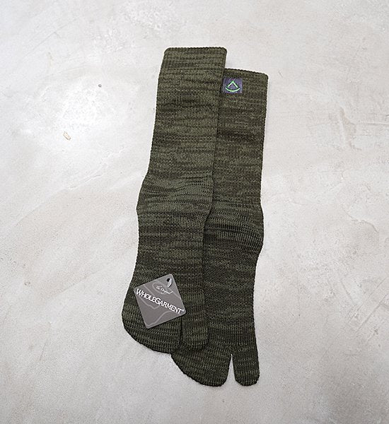 【STRIDE】ストライド Stride Yubi Socks Fluffy "Green"