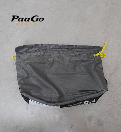 【PaaGo WORKS】パーゴワークス W-Face Pouch 3 "Gray"