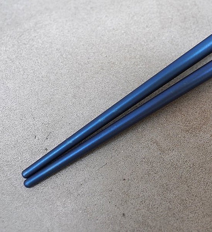 【Toni Fabrioli】Stout Titanium Chopsticks Kit "Blue" ※ネコポス可