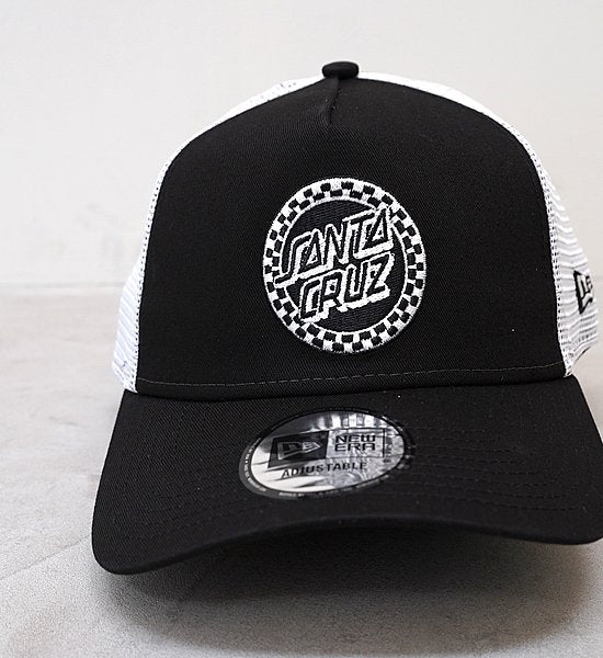 ★30%off【NEW ERA】ニューエラ 9FORTY A-Frame Tracker Santa Cruz "Black"