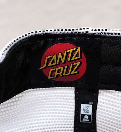 ★30%off【NEW ERA】ニューエラ 9FORTY A-Frame Tracker Santa Cruz "Black"