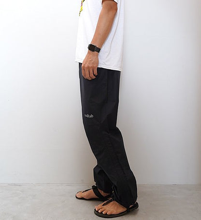 【Rab】ラブ Downpour Eco Pants "Black"