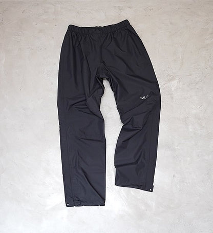 【Rab】ラブ Downpour Eco Pants "Black"