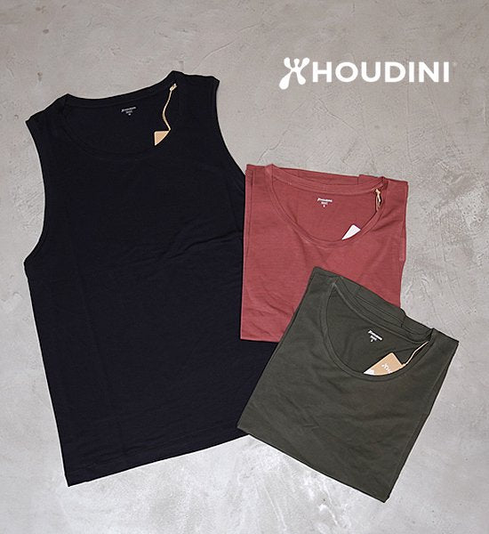 【HOUDINI】フーディニ women's Tree Tank "4Color" ※ネコポス可