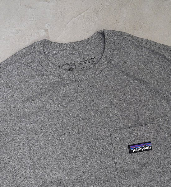 【patagonia】パタゴニア men's P-6 Label Pocket Responsibili-Tee "3Color" ※ネコポス可