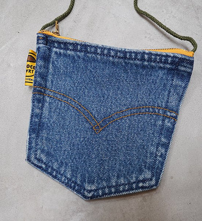 【Sunny side up】 サニーサイドアップ Back Pocket Sacoche "Blue" ※ネコポス可