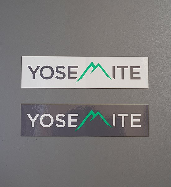 【Yosemite】 Yosemite Original Sticker "2Color" ※ネコポス可