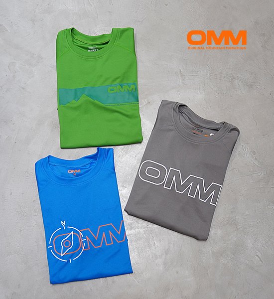 【OMM】オリジナルマウンテンマラソン Bearing Tee S/S "3Color" ※ネコポス可