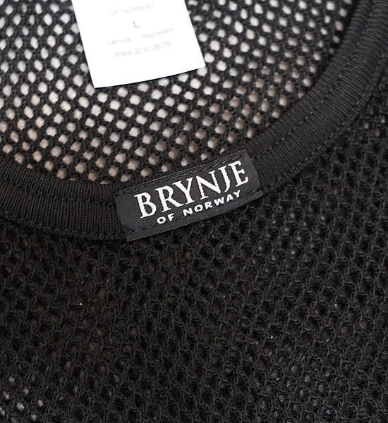 【BRYNJE】ブリンヤ unisex Super Thermo C-Shirts "Black"