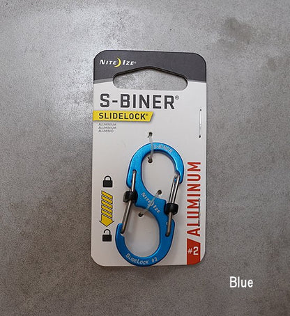 【NITE IZE】ナイトアイズ S-Biner Slideock Aluminum #2 "3Color" ※ネコポス可