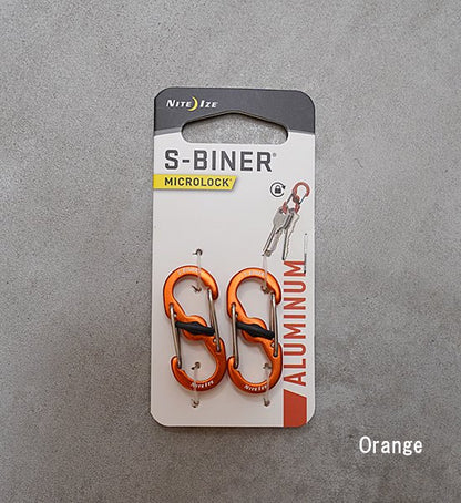 【NITE IZE】ナイトアイズ S-Biner Microlock Aluminum "4Color" ※ネコポス可