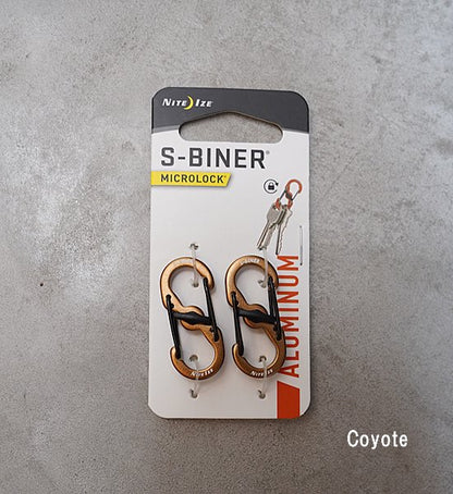 【NITE IZE】ナイトアイズ S-Biner Microlock Aluminum "4Color" ※ネコポス可