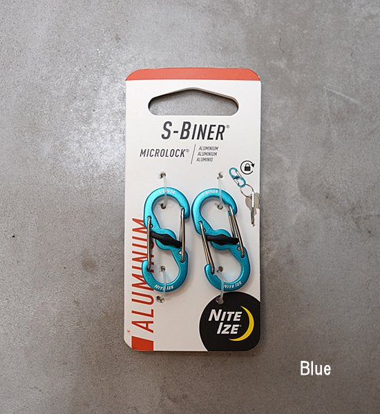 【NITE IZE】ナイトアイズ S-Biner Microlock Aluminum "4Color" ※ネコポス可