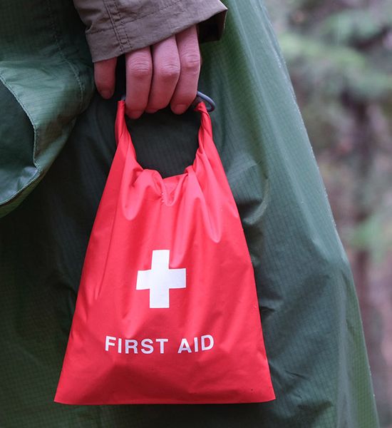 【EXPED】エクスペド Fold-Drybag First Aid S "Red" ※ネコポス可