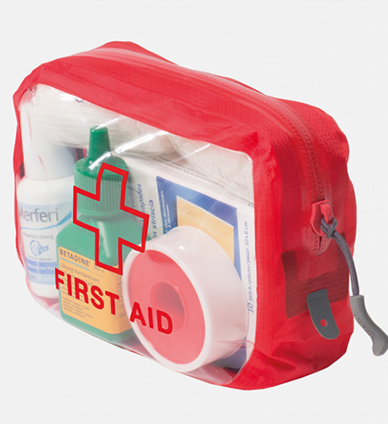 【EXPED】エクスペド Clear Cube First Aid S "Red" ※ネコポス可