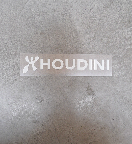 【HOUDINI】フーディニ Logo Cutting Sticker S ※ネコポス可