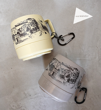 【and wander x Yosemite x DINEX】アンドワンダー x ヨセミテ x ダイネックス  Printed Mug "2Color"