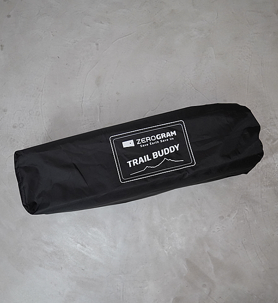 【ZEROGRAM】ゼログラム Trail Buddy Sleeping Pad "Black/2023"