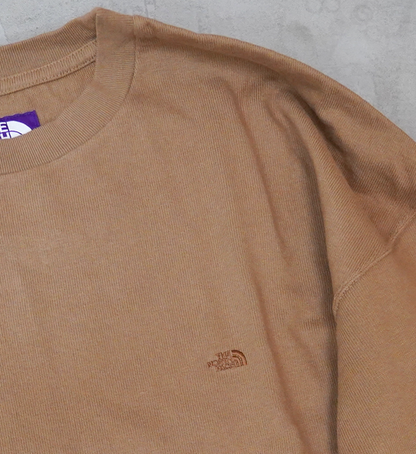 ★30%off【THE NORTH FACE PURPLE LABEL】ノースフェイスパープルレーベル men's 8oz L/S Graphic Tee "Coyote"