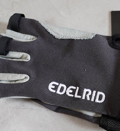 【EDELRID】エーデルリッド Work Glove Open "チタン" ※ネコポス可