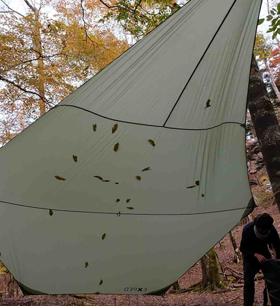 【EXPED】エクスペド Hammock Trekking Tarp "Green"