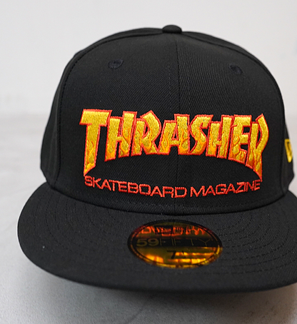 ★30%off【NEW ERA】ニューエラ 59Fifty Thrasher Magazine Logo ”Black”