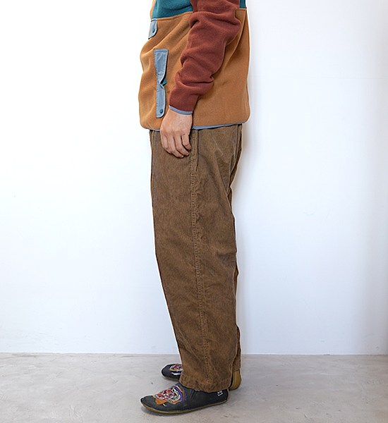 【THE NORTH FACE PURPLE LABEL】ノースフェイスパープルレーベル men's Corduroy Wide Tapered Pants "Coyote"