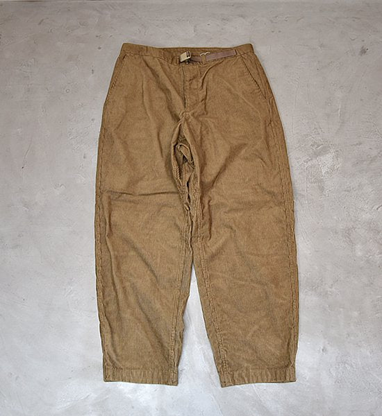 【THE NORTH FACE PURPLE LABEL】ノースフェイスパープルレーベル men's Corduroy Wide Tapered Pants "Coyote"