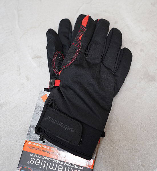 【extremities】エクストリミティーズ Lightweight Guide Glove "Black" ※ネコポス可