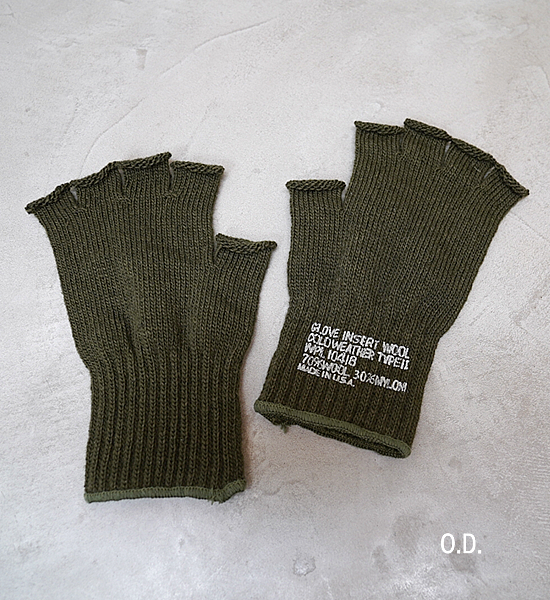 【Military】G.I. Fingerless Wool Glove "2Color" ※ネコポス可