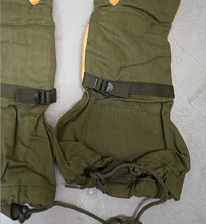 【Military】Dead Stock Trigger Mitten w/Liner "Olive"