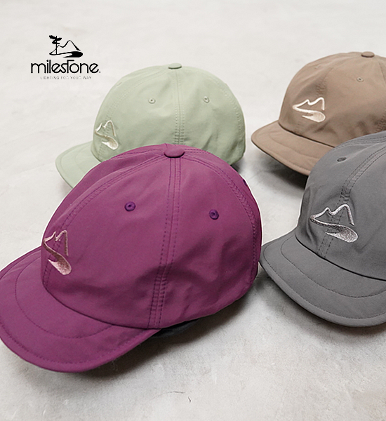 【milestone】マイルストーン Original Cap "2Color" ※ネコポス可