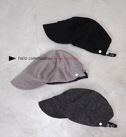 【halo commodity】ハロコモディティ Leaves Cap "3Color" ※ネコポス可