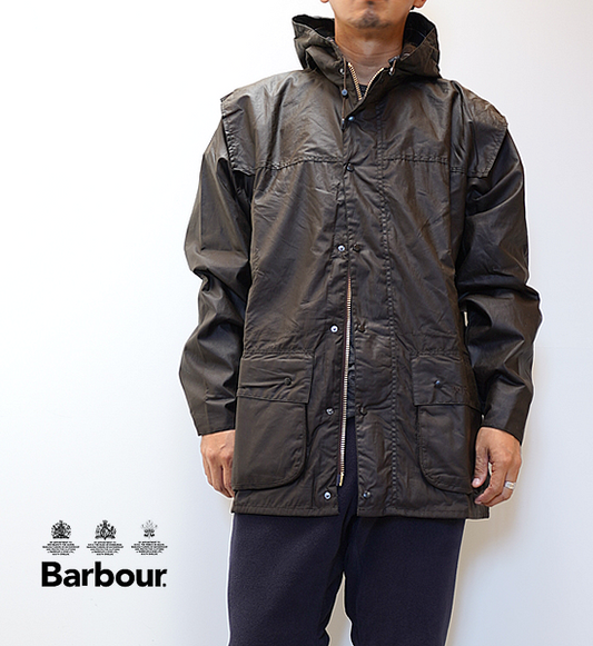 【Barbour】バブアー men's Classic Durham Wax Jacket "Sage"